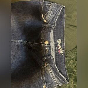 Wrangler Dark Blue Denim Jeans